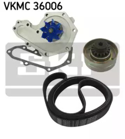 Комплект водяного насоса / ручейковых ремней SKF VKMC 36006